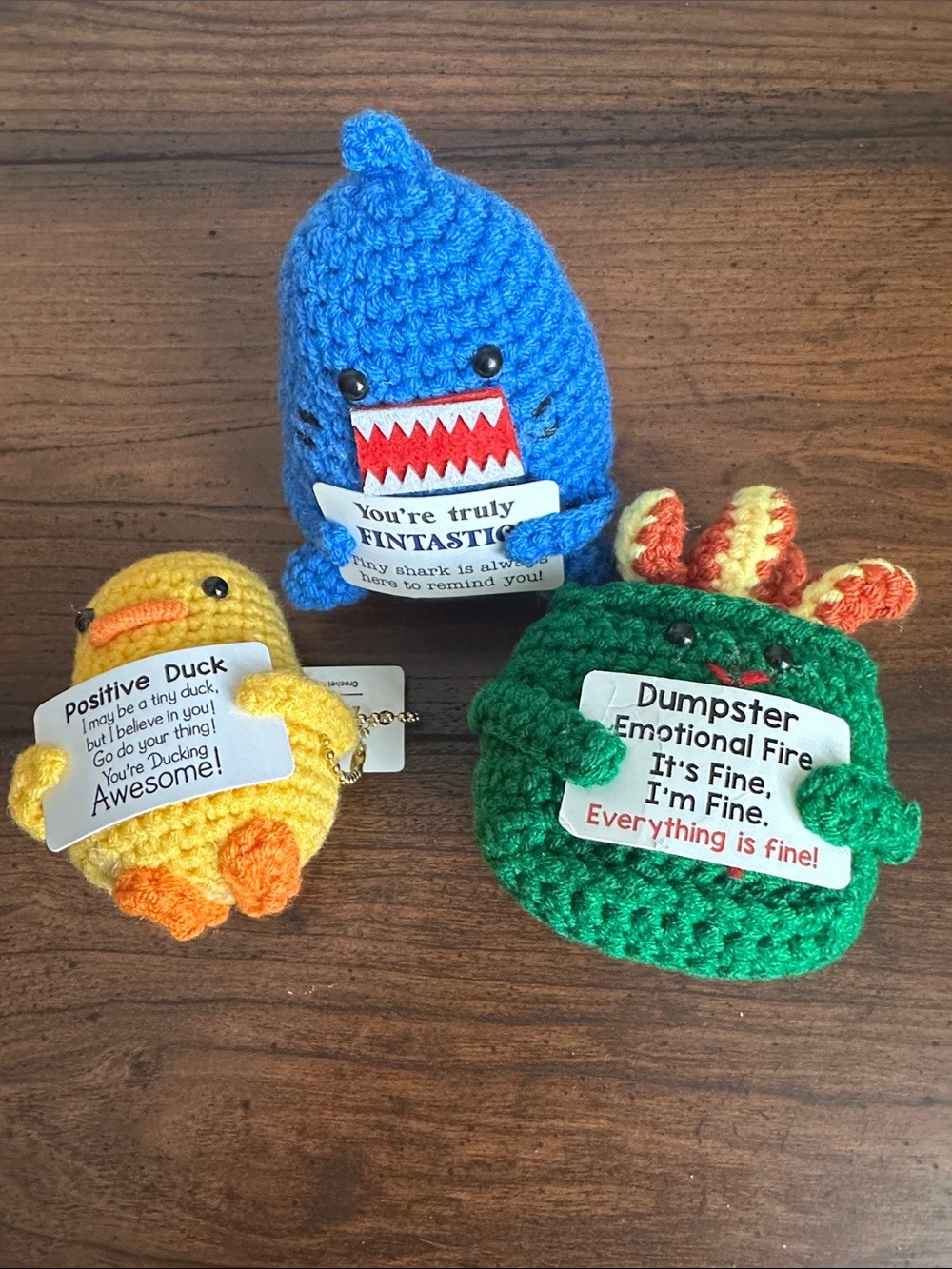 Crochet Dolls - Bundle of 3 - NEW